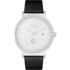 Orologio Uomo ENRICO COVERI ECTC016 Pelle Nero Bianco 42mm Man