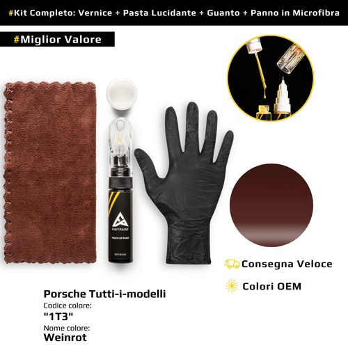 Vernice ritocco per porsche - vernice,