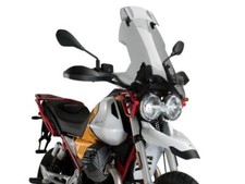 Schermo Puig Light Fumo Touring con prolunga Moto Guzzi V85 TT viaggio 2019-2023