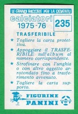 TRASFERIBILE CALCIATORI PANINI