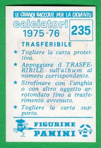 Trasferibile calciatori panini - trasferibile,
