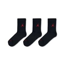 CALZE JORDAN BAMBINO CUSHIONED BLACK  27/35 RJ0010 023 ORIGINALI