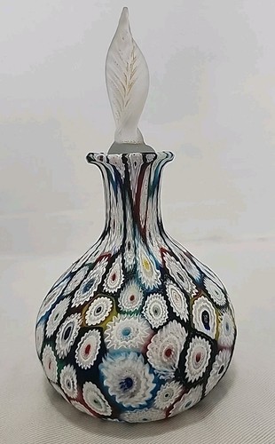 Vaso murano vintage millifiore - vaso,