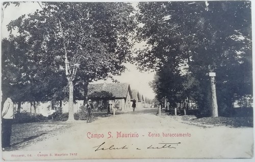 Cartolina campo san maurizio - campo,