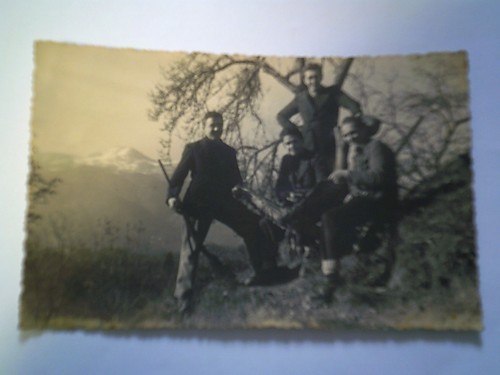 Cartolina fotografica scena - cartolina,
