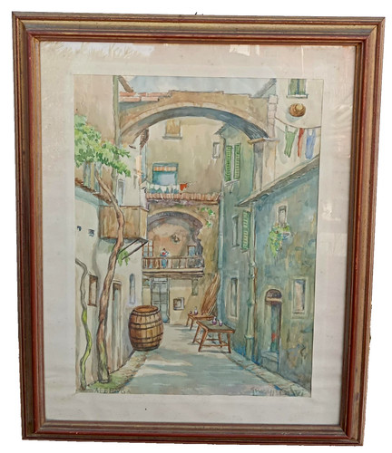 Giuseppe calvi 1960ca - , quadro