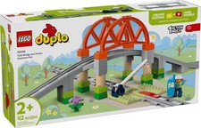 Gadget - Lego: 10426 - Duplo - Pack Di Espansione Ponte E Binari Ferroviari - Le