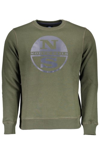 Felpa north sails verde - north,