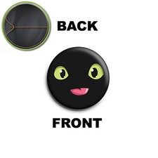 PINS PIN SPILLA 2,5 CM 25 MM Dragon Trainer Sdentato Toothless Film Movie 