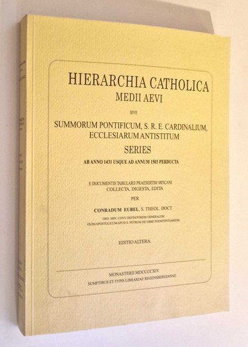 Ritzler hierarchia catholica - ritzler,