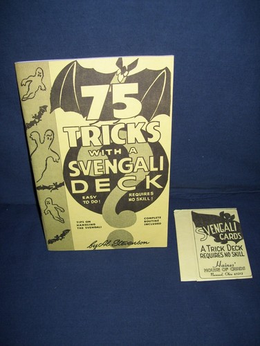 Tricks with svengali deck - svengali,