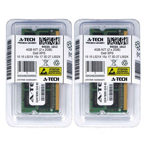4gb kit 2gb - dell, 15