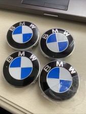 4x coprimozzo bmw 68mm logo