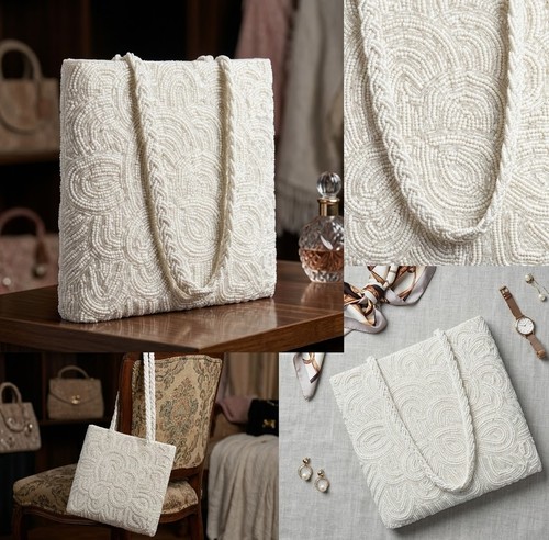 Borsa sera classica bianca - borsa, da