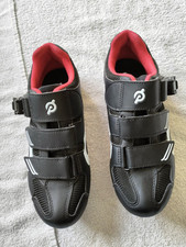 PELOTON - SCARPE da spinning bici CICLISMO - tacchetti - taglia UK 5 / (EU 38) usate una volta