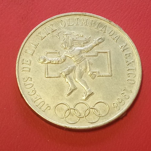 Messico moneta pesos 1968 - pesos,