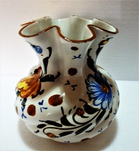 Vaso deruta dipinto - dipinto, mano
