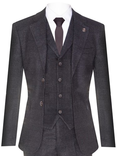 Uomo nero pezzi - nero, 3