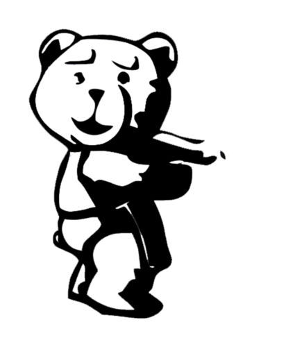 Adesivo ted teddy cassa - ted,