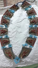 Antica, rarissima collana etnica tribale (Nepal - Tibet) con corallo e turchese