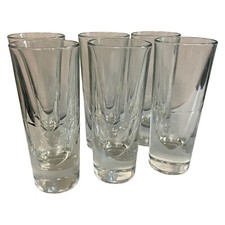 6 Bicchieri da amaro in vetro