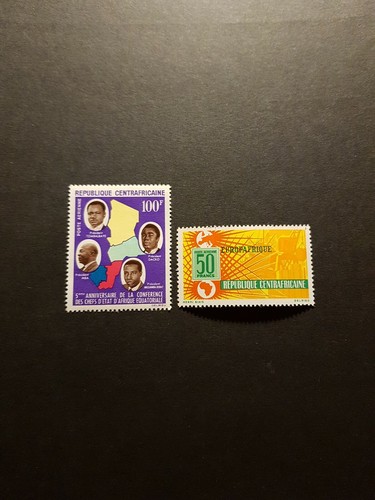 Timbro centrafricano africa - centrafricano,