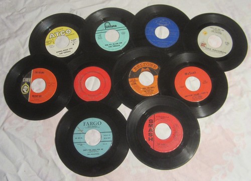 Ten rock soul - 45's, --