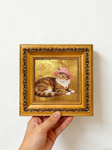 Gatto tabby che indossa - gatto,