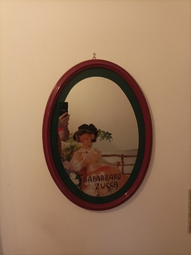 Specchio pubblicitario vintage - specchio,