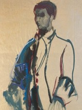 Dipinto 1950 gouache - 1950,