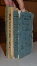 OFFERTA!! –LOTTO 3 LIBRI - PEDAGOGIA - ediz. 1871 - medicina legale - Biella