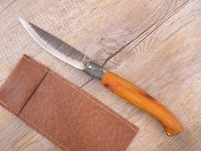 COLTELLO ARTIGIANALE SARDO 27 CM ARBURESA PATTADA MANICO IN GINEPRO DA Scanno