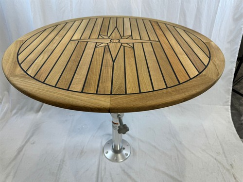 Tavolo rotondo teak - teak, per
