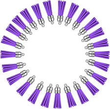 Keychain Tassels Leather