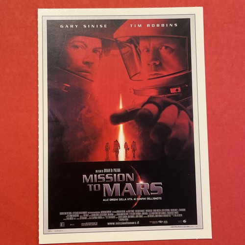 Mission mars 2000 cartolina - to,