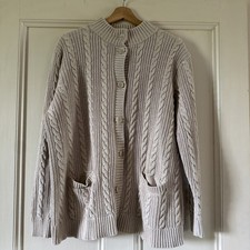 Woolovers Cardigan Donna Crema