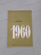 Calendario Pirelli Lastex 1960