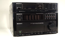 SONY MHC-3000 VINTAGE MINI STEREO SYSTEM. EQ. DIGITAL TUNER. MADE IN JAPAN.