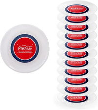 , Set 12 Piatti Plastica