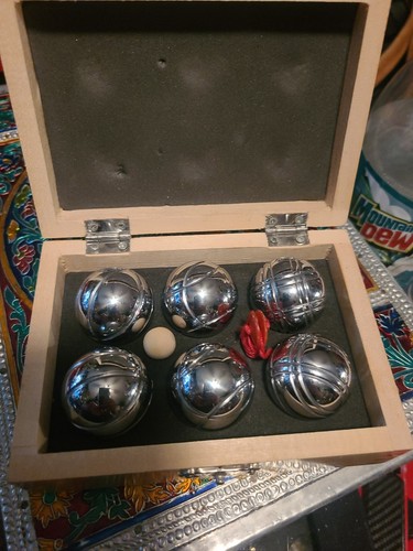 Mini bocce metallo 6 - bocce,