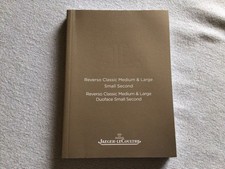 Libretto Jaeger Le Coultre Reverso Classic Medium Large Small Seconds 05.2017