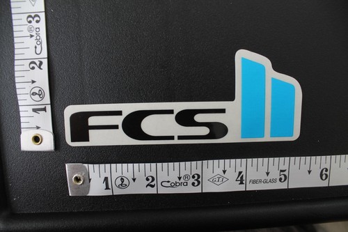 Fcs surfboard fins - fins, clear