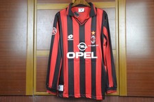 Maglia Jersey MILAN Home/Away 1997/1998 Ritiro FRANCO BARESI - Van Basten Papin