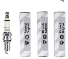 55249868 Kit 4 Candele Originali Fiat 500/595/695 Grande Punto Evo 1.4 Abarth