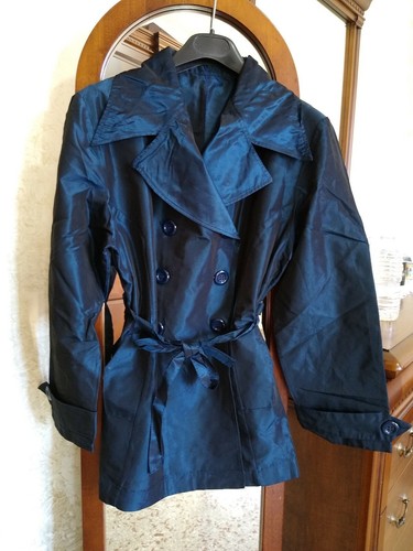 Trench donna blu - tg,