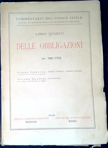 Commentario del codice - commentario, civile