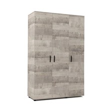 Armadio a 3 ante con 4 ripiani