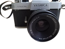 🔰 Yashica TL Electro SuperWeistar-DM 36mm F2.8 len Minolta MC W.rokkor 35m E