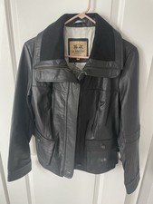 Giacca di pelle donna vintage La Martina taglia 4