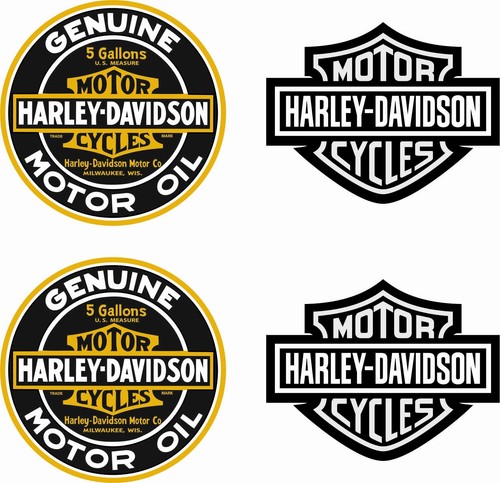 Adesivi harley davidson - adesivi, 4